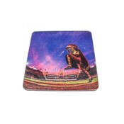 USC Sunset Drum Major Wooden Coaster